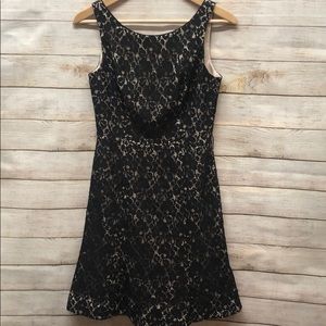 WHBM Black Lace Dress, NWT, Size 0